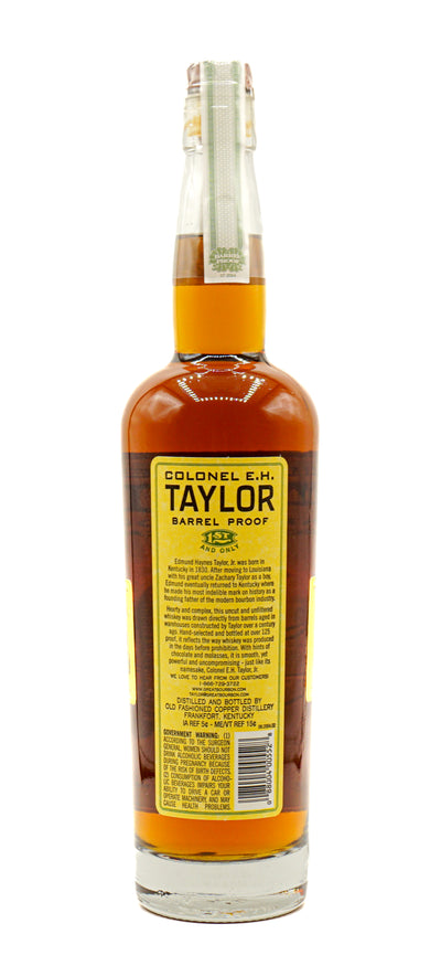Colonel E.H Taylor Whiskey - Barrel Proof