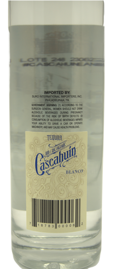 Cascahuin - Tahona Blanco