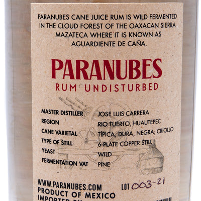 Paranubes - Oaxaca Rum